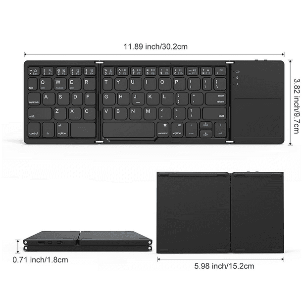 Foldable Bluetooth Keyboard